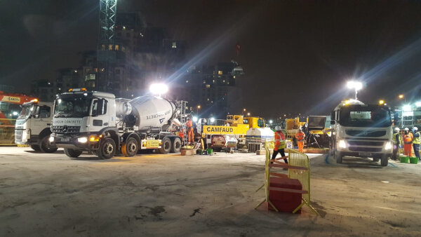 One Nine Elms - 34 hour pour