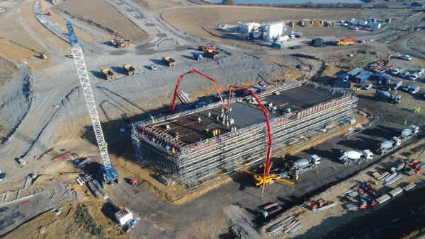 Pumping a bridge deck on the A14 Cambridge to Huntingdon improvement scheme