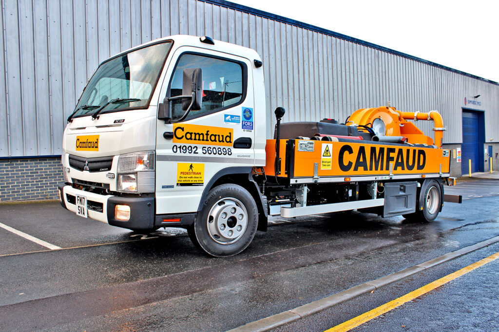 Putzmeister RoLine BQF 06 – truck-mounted peristaltic line concrete pump