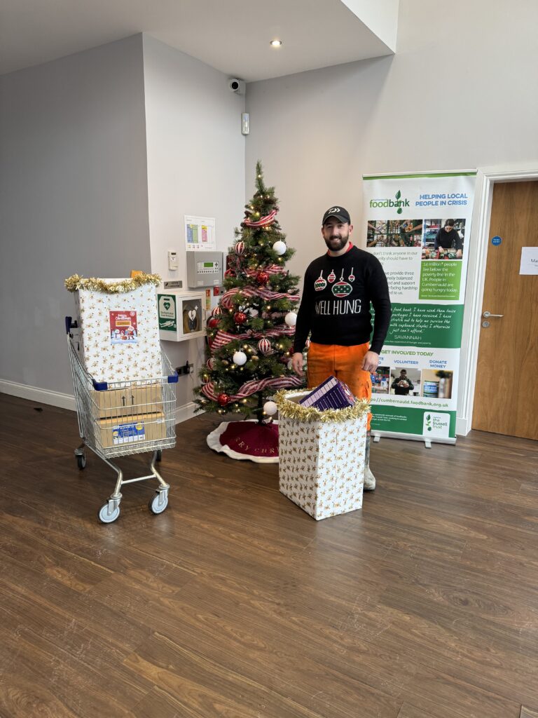 Camfaud Cumbernauld's Christmas Tree and Foodbank Donations