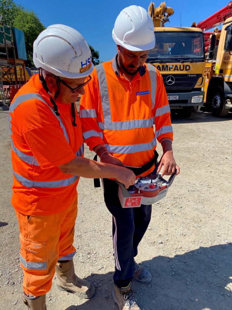 A72 Static Placing Boom Training at Camfaud