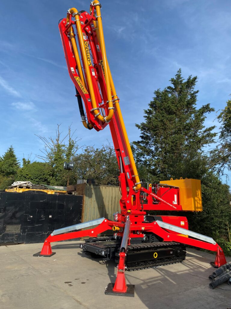 Camfaud's SPB 18 Tracked Placing Boom