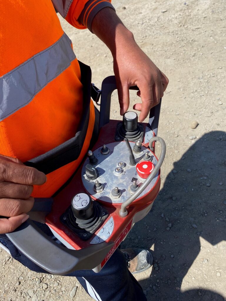 Static Placing Boom controls